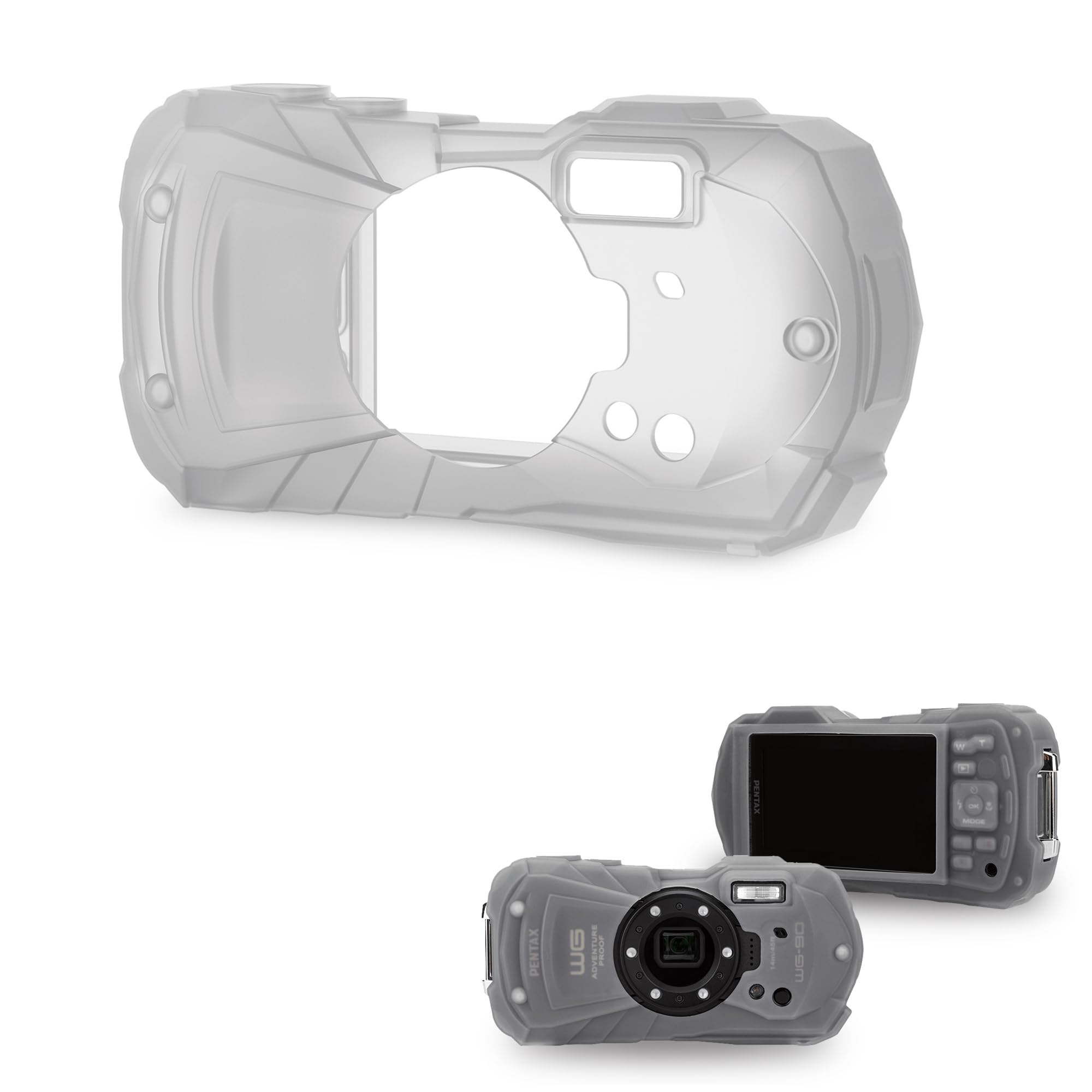 Amazon.com : JJC Silicone Jacket for Pentax WG-90 and Ricoh WG-80
