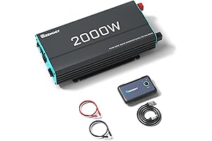 Renogy 2000W Pure Sine Wave Inverter 12V