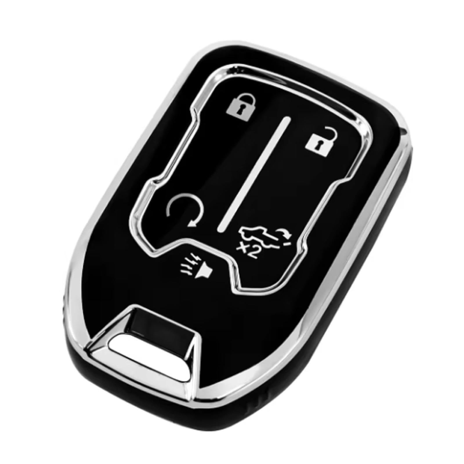 Funda para llave de coche de 5 botones para proteger tu GMC Sierra en el trabajo diario