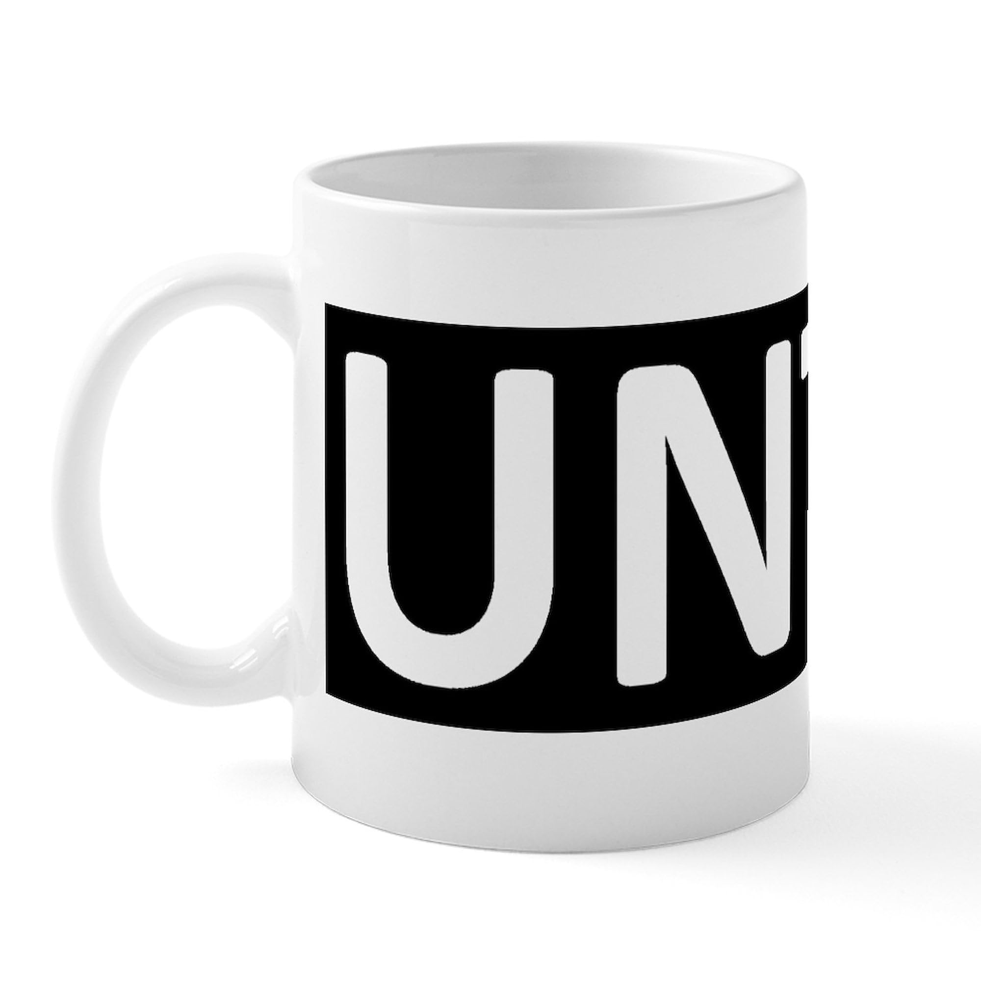 CafePress UNT 11oz Ceramic Coffee Mug - College University Themed Mug, Dishwasher & Microwave Safe