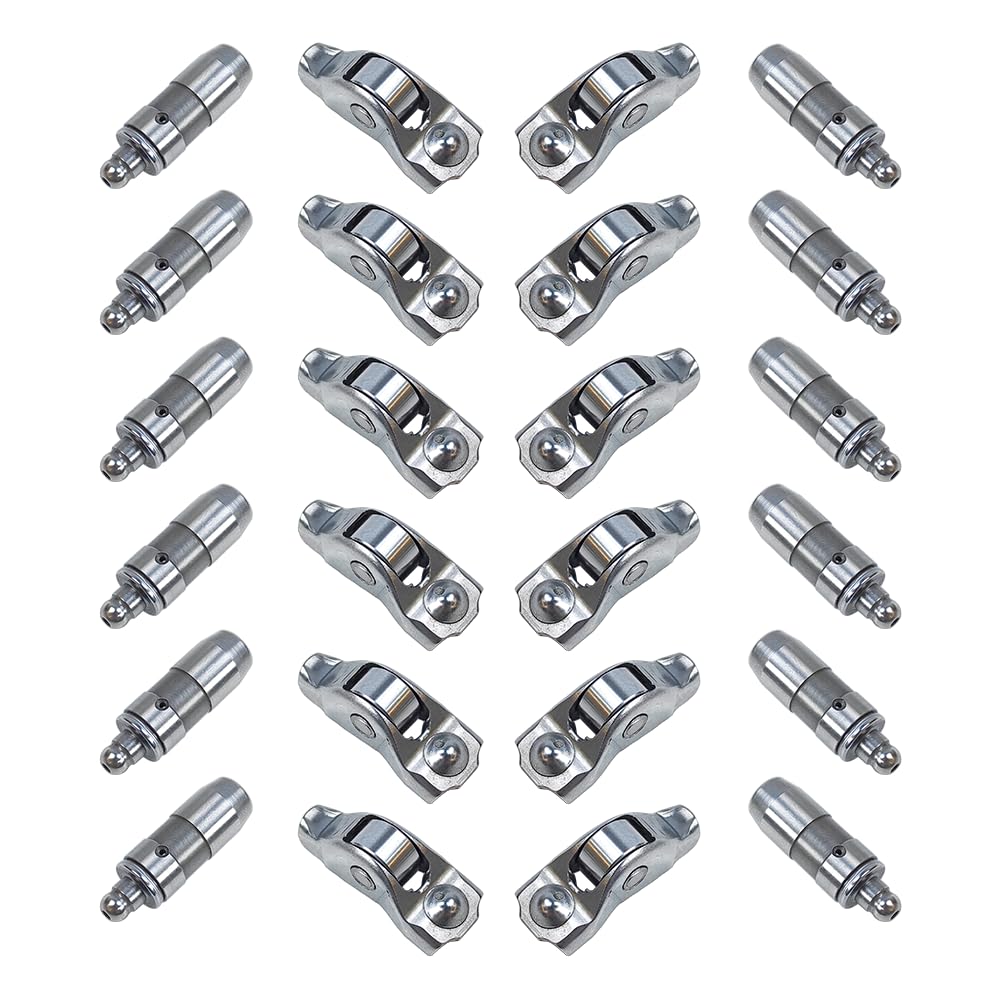 12 Pcs Valve Rocker Arm & Lifter (Hydraulic Tappet lash adjuster) Kit | Fit for Ford Expedition Explorer F150 F250 F350 F450 Mustang, Lincoln, Mercury