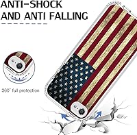 Vista 7 de Funda para iPod Touch 6Touch 5Touch 7 con protector de pantalla de vidrio templado, cuerpo completo, diseño floral, a prueba de golpes, funda