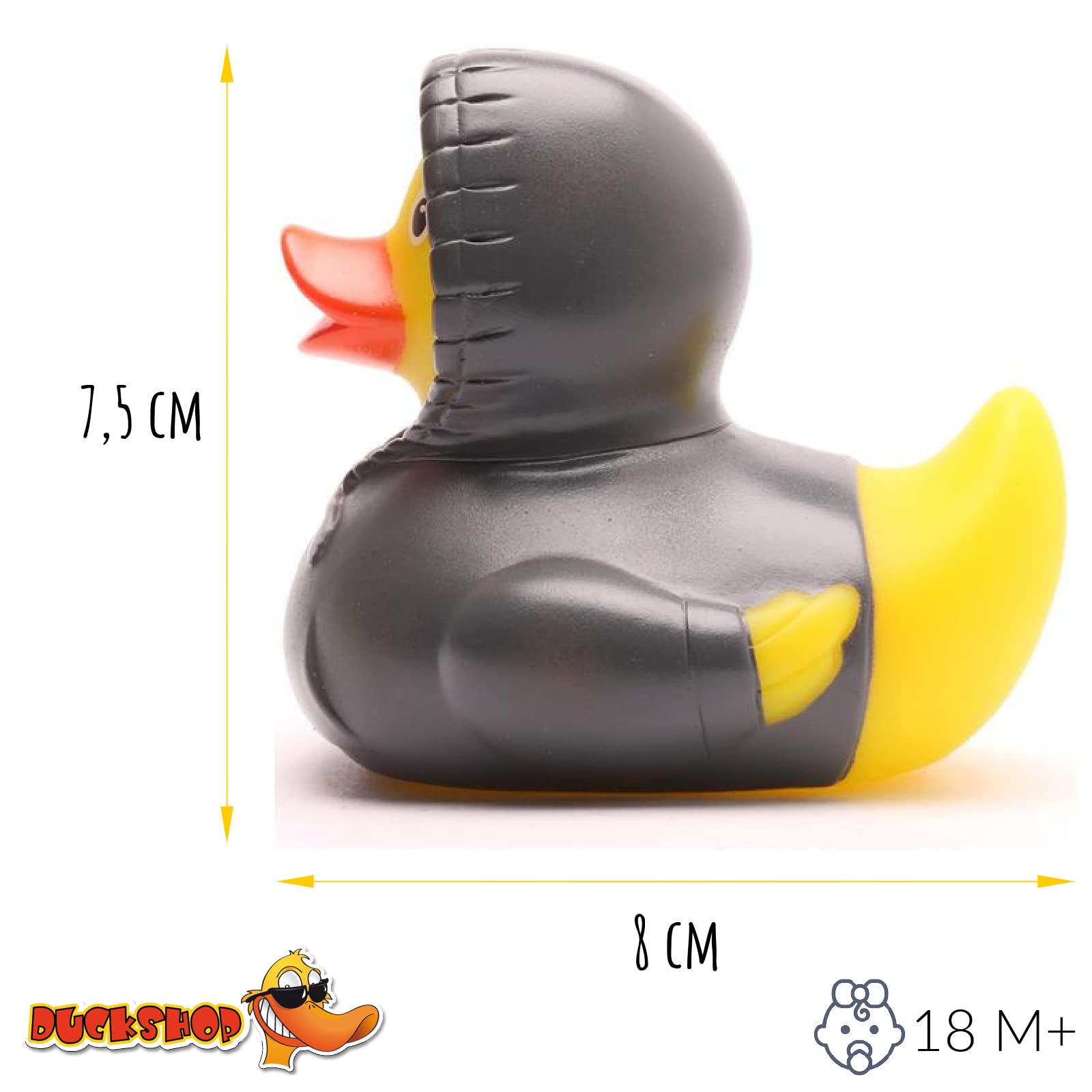 Pato De Baño Con Diseño De Dragón, Diseño De Patito Chirriante, 9 Cm De Largo, Incluye