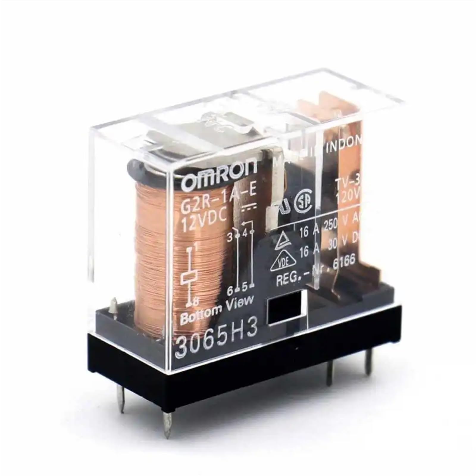 Relais G2R-1A-E-24VDC haute capacité 16A pour automatisation industrielle