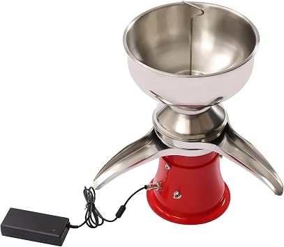 Electric Milk Cream Separator, 30W 12V Cream Separator for Goats Milk, With 5 L/1.32 gal Pot and an Output of 13.2/H Gallons
