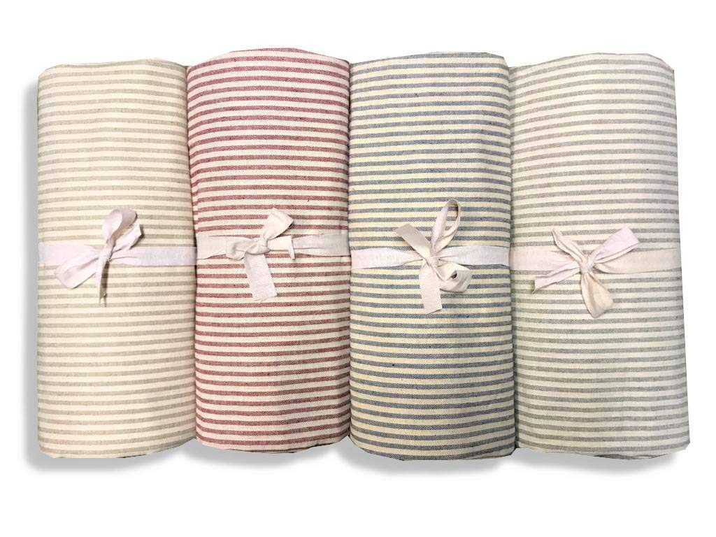 HomeLife Telo Telo Copridivano 3 Posti Cotone 180X290 cm Made in Italy Telo Copr