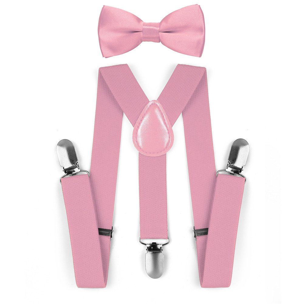 Elásticos ajustables para niños juego de corbata de lazo