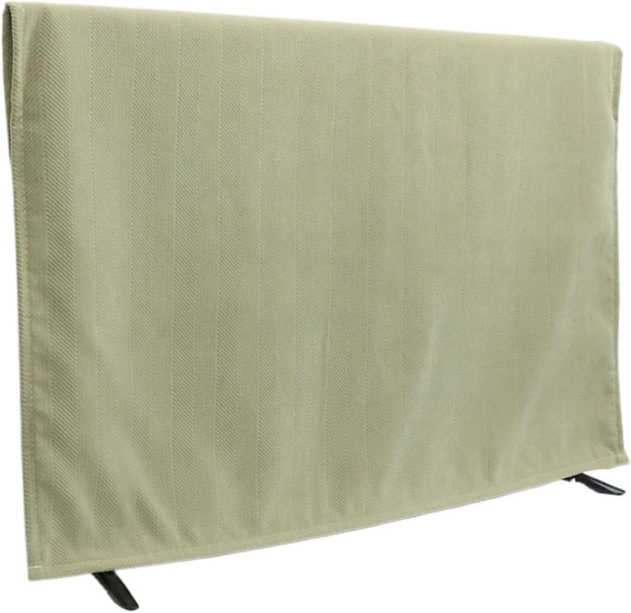 Tv Dust Cover Indoor 32"-100" Television Screen Protector Soft, Anti-Scratch Fabric Dust-Proof, Washable Display Protectors Fits Desktop or Wall-Mounted Screens(75 inch,Green)