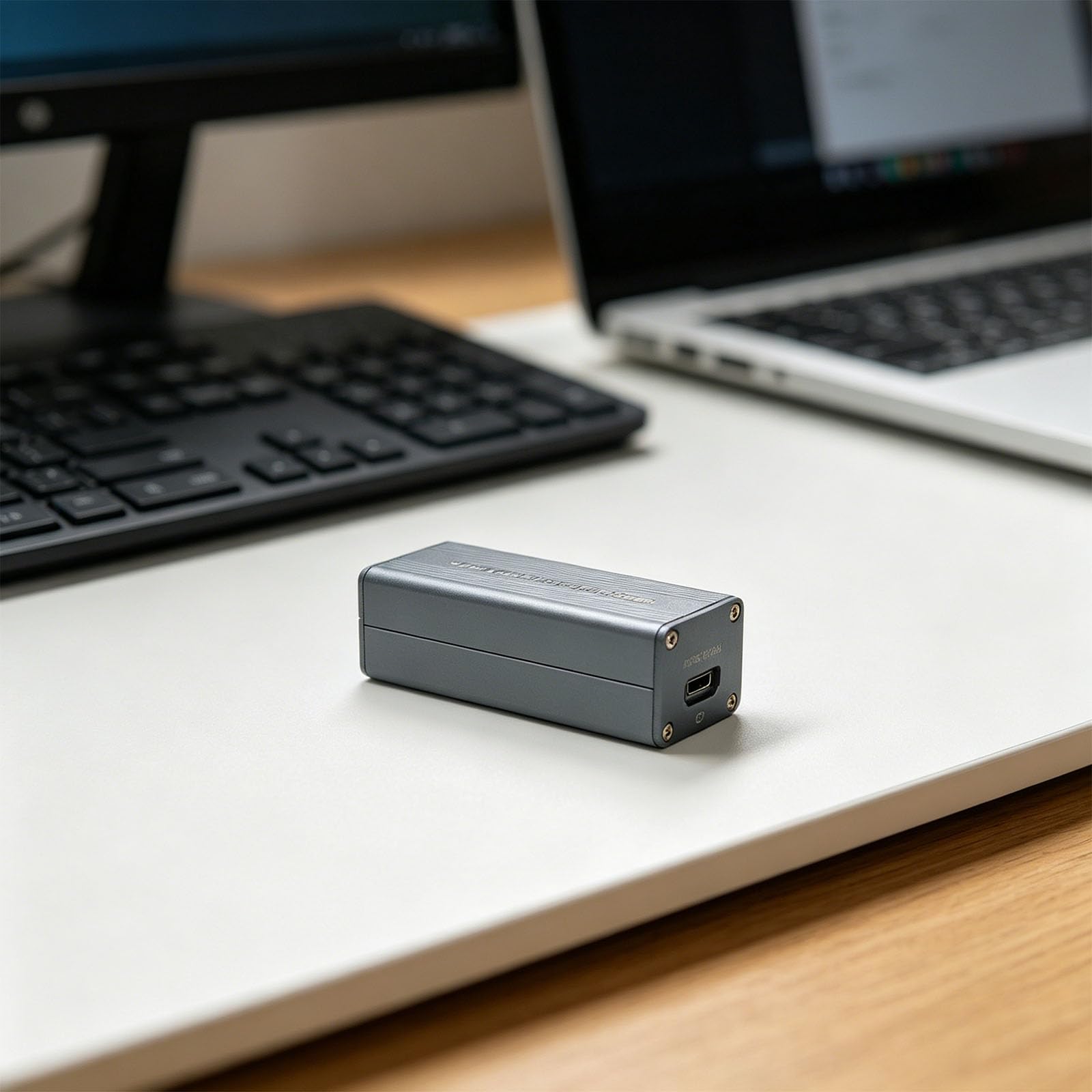 Adattatore LAN esterno con connessione USB C, dongle Ethernet in metallo per computer desktop e laptop, dimensioni compatte da viaggio per trasporto all ' uso Dongle Lan Ethernet per computer