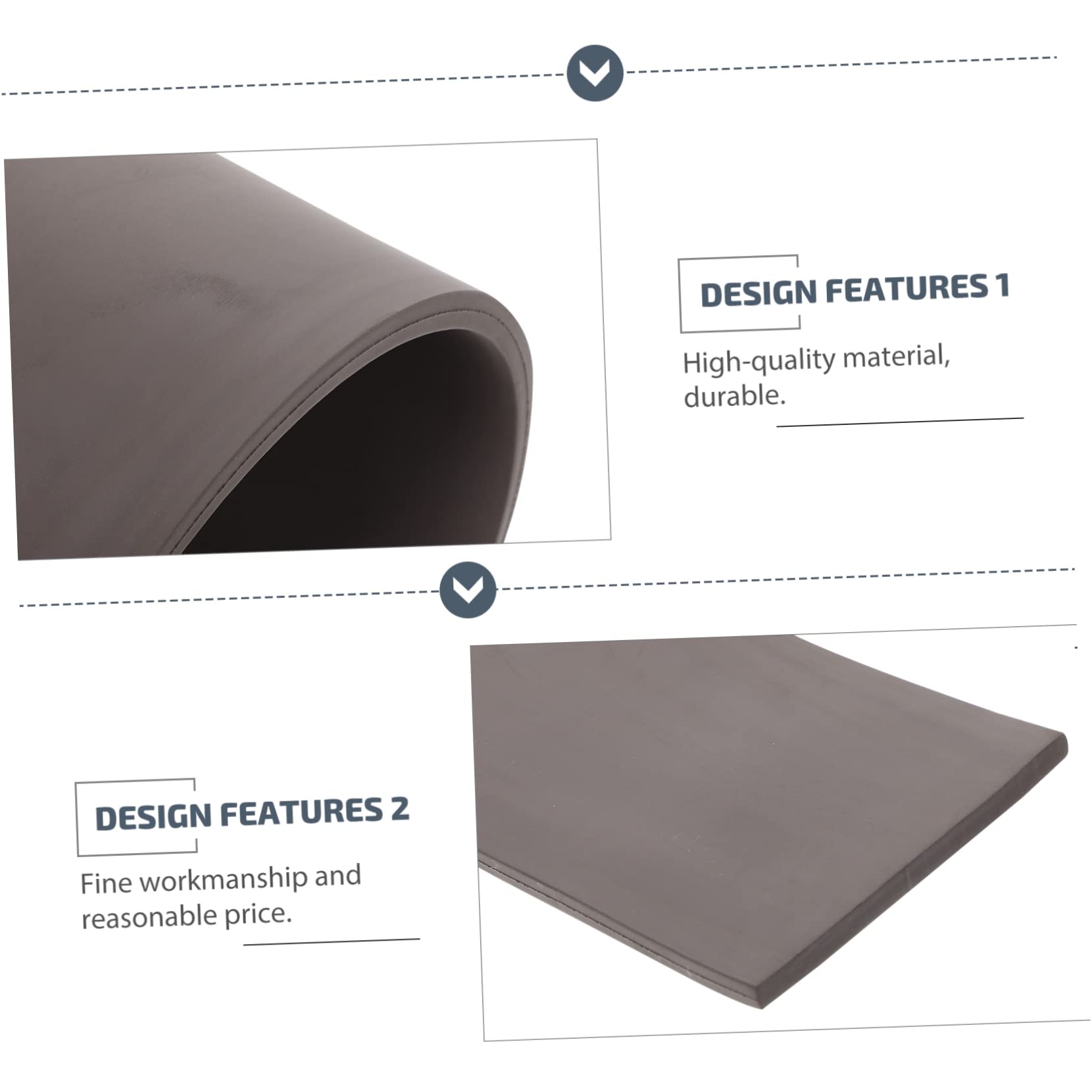 10piezas Almohadillas De Sello Creativas De Material Fotosensible Alta Absorción De Tinta Diseño Flexible y Fácil De Usar Para Sello De Imágenes y Artesanía