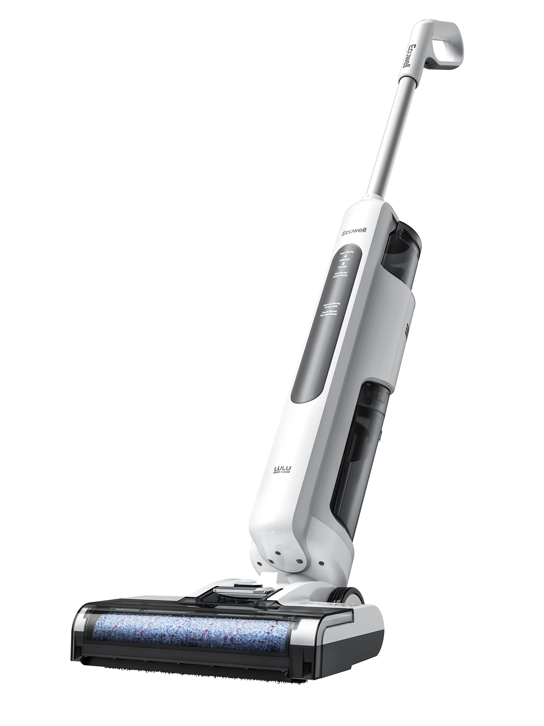 Photo 1 of ECOWELL Wet Dry Vacuum Cleaner Cordless Vacuum Mop Wash All in One, Self-Cleaning 0.1'' Dual-Sided Edge Cleaning, 8.2 lbs Lightweight Floor Vacuum for Hard Floors