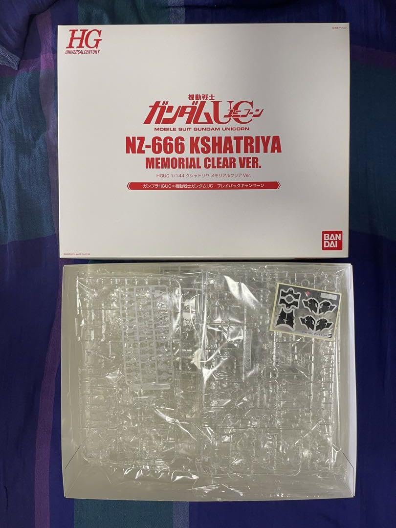 Amazon.co.jp: 1144 HGUC クシャトリヤ メモリアルクリアVer. 未組立