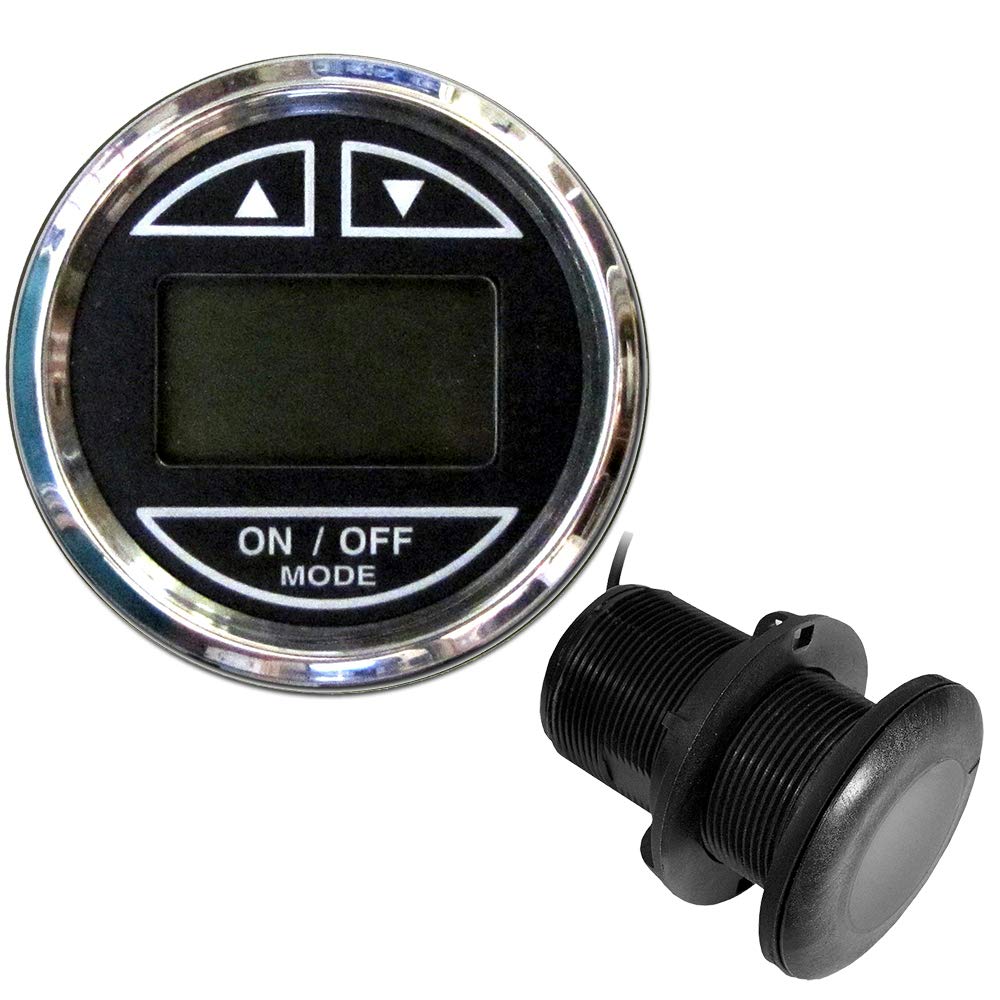 Faria 13795 Ches SS Black Depth THRUHULL-image-20