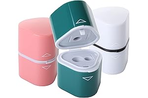 Mr. Pen- Premium Colored Pencil Sharpener, 3 Pack, 3 Hole