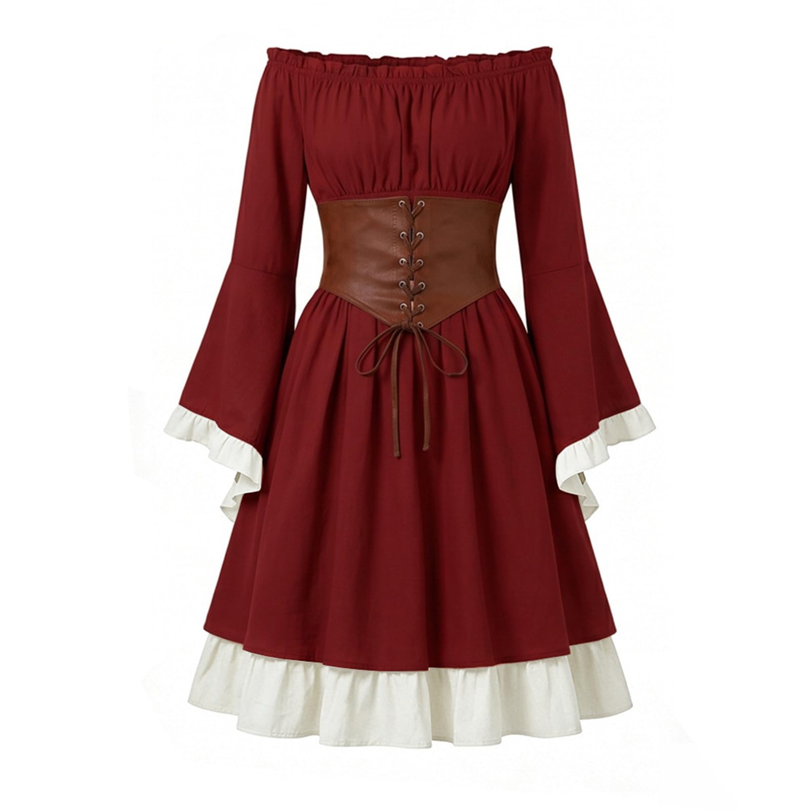 Goth Renaissance Dress Corset Dress Medieval Outfit