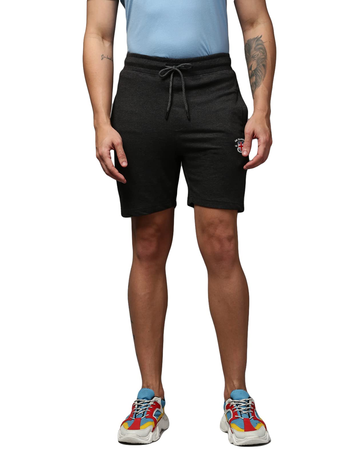 onn UK Classic Shorts for Men| Dual Side Pockets |Cotton Rich|Regular Shorts for Men| Running Shorts for Men|Half Pant French Terry| Ultra Soft, Quick Dry-picture-38
