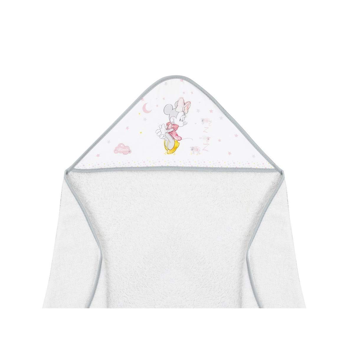 Interbaby Cape du Bain Disney Counting Sheep Mickey Mouse Gris