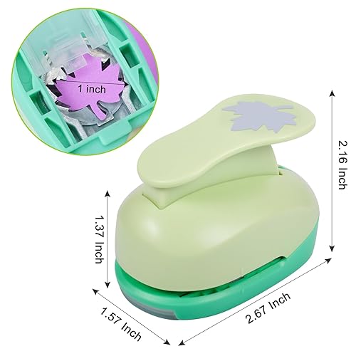 Miniatura 70 de UCEC Perforadora circular, perforadora circular de 1.25 pulgadas, perforadora de papel, perforadora de papel hecha a mano para manualidades