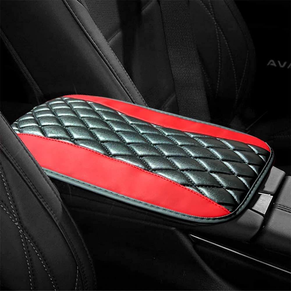 dayutech Car Center Console Cushion Pad, Universal Leather