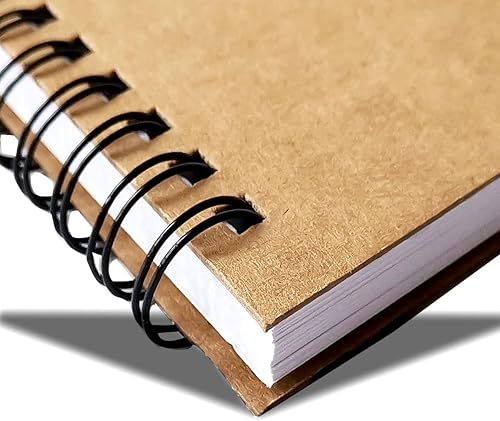 Vista 5 de Steno blocs de notas, paquete de 3 blocs de notas, papel grueso forrado, 60 hojas, 6 x 8 pulgadas