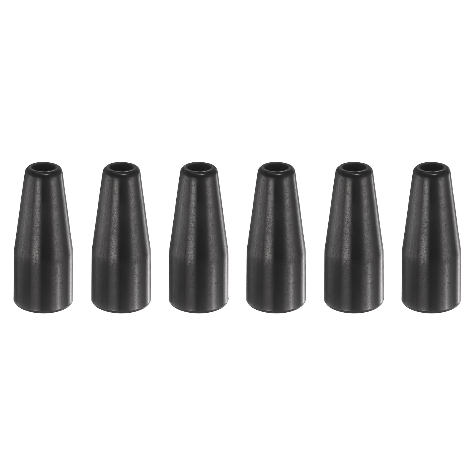 HARFINGTON 6pcs Flux Core Welding Nozzle 0.3" Orifice Pointed Self Protecting Nozzle Welding Parts for MB15 14AK 15AK MIG Welder Accessories