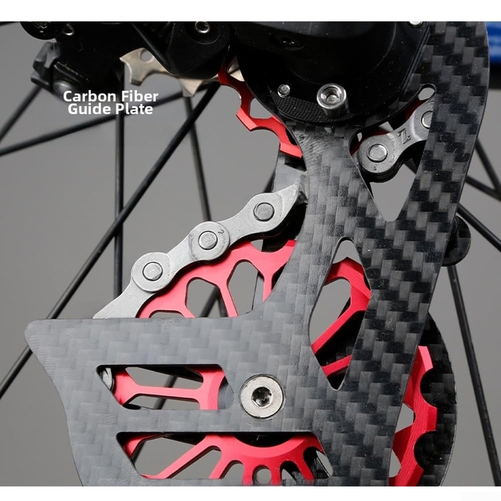 Dérailleur Vélo Route Noir/Rouge Installation pour facile Dérailleur