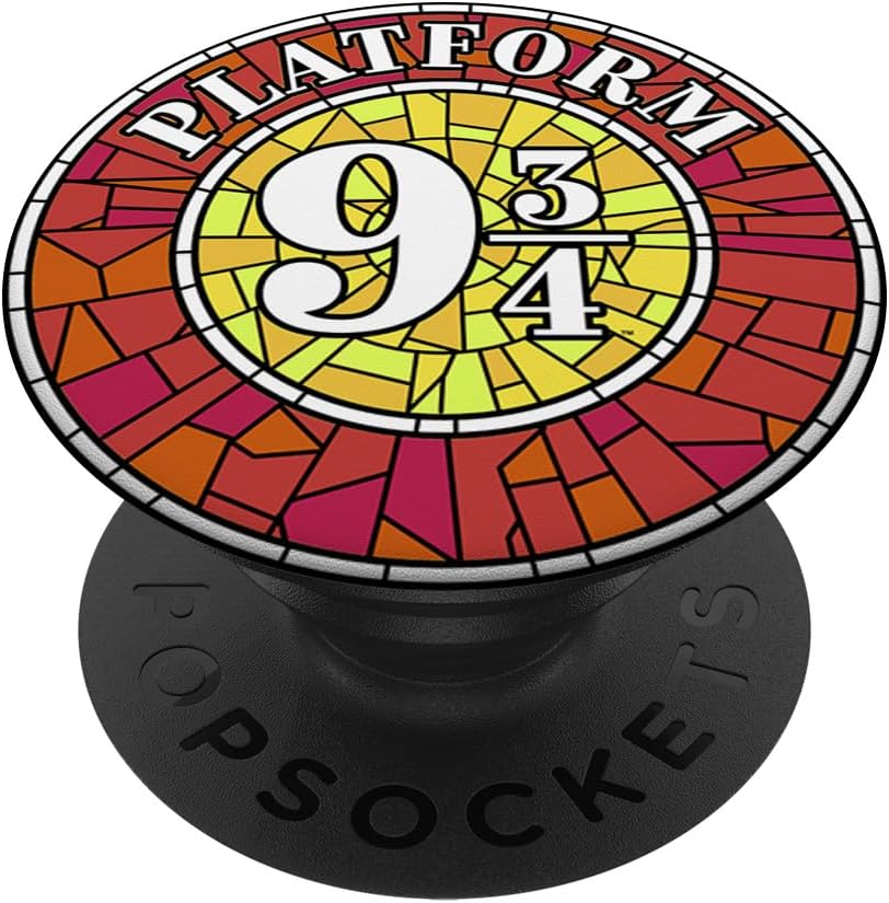Harry Potter Platform 9 & 3/4 Stained Glass Sign PopSockets PopGrip for MagSafe