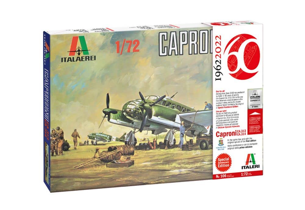 Italeri 1:72 - Caproni Ca.313/314 - Vintage Ltd Edition