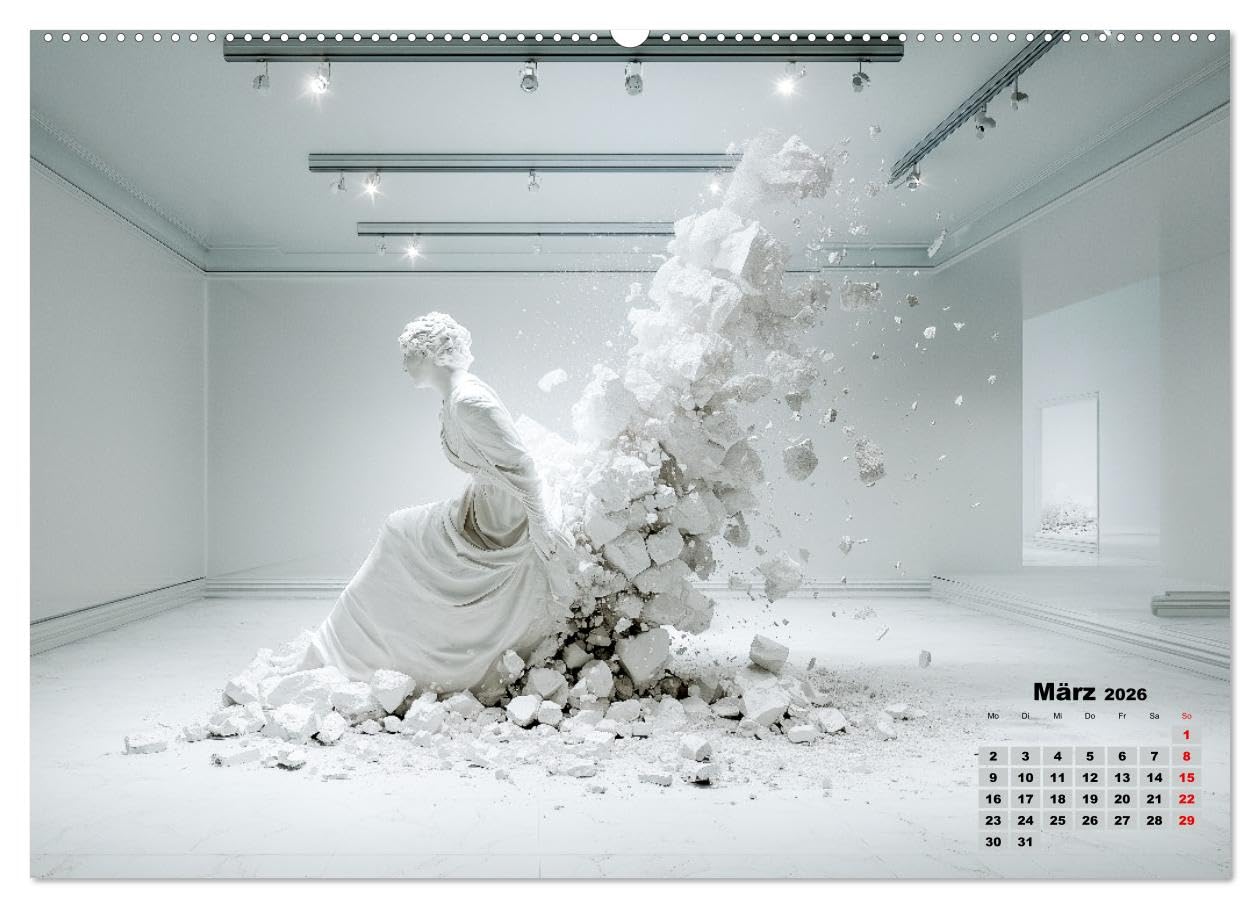 Wir schenken uns nichts zu Weihnachten - Kunst Geschenkkalender (hochwertiger Premium Wandkalender 2026 DIN A2 quer), Kunstdruck in Hochglanz: Wir ... für Designliebhaber (CALVENDO Kunst)