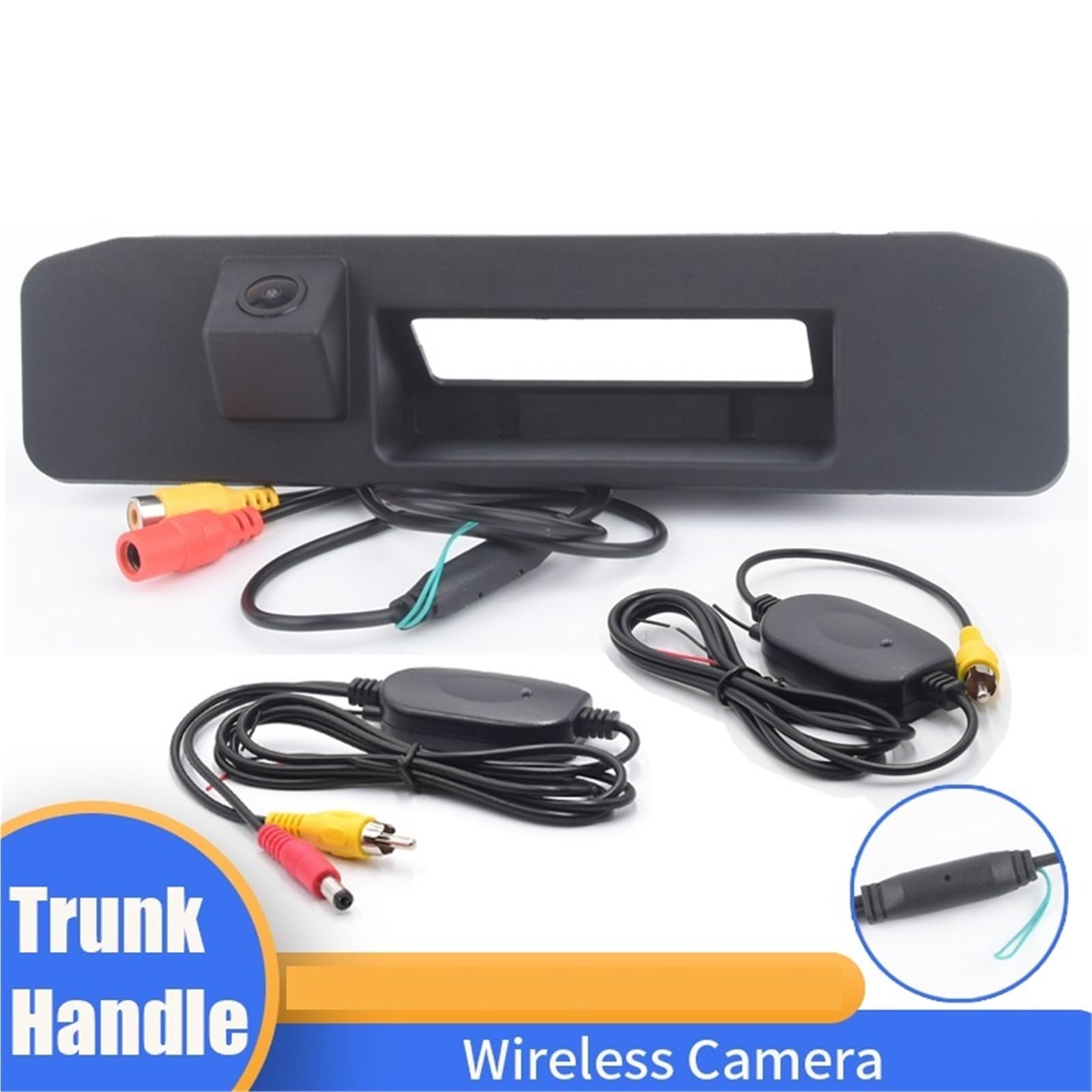 telecamera di retromarcia per auto, telecamera di retromarcia per retromarcia Telecamera con maniglia per porta posteriore senza fili per Mercedes per Benz GLK GLA 250 GLC GLE A180 A200 A260 W176