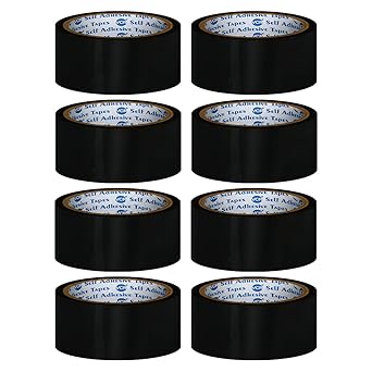 VCR Black Color Tape - 50 Meters in Length - 36mm / 1.5