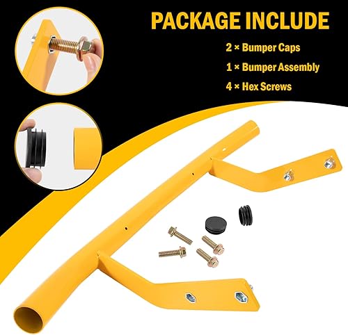 Miniatura 3 de Kit de parachoques delantero amarillo para CUB Cadet GT XT1 XT2 50 GX54 ST54 LX54 LX50 (19A30020100)