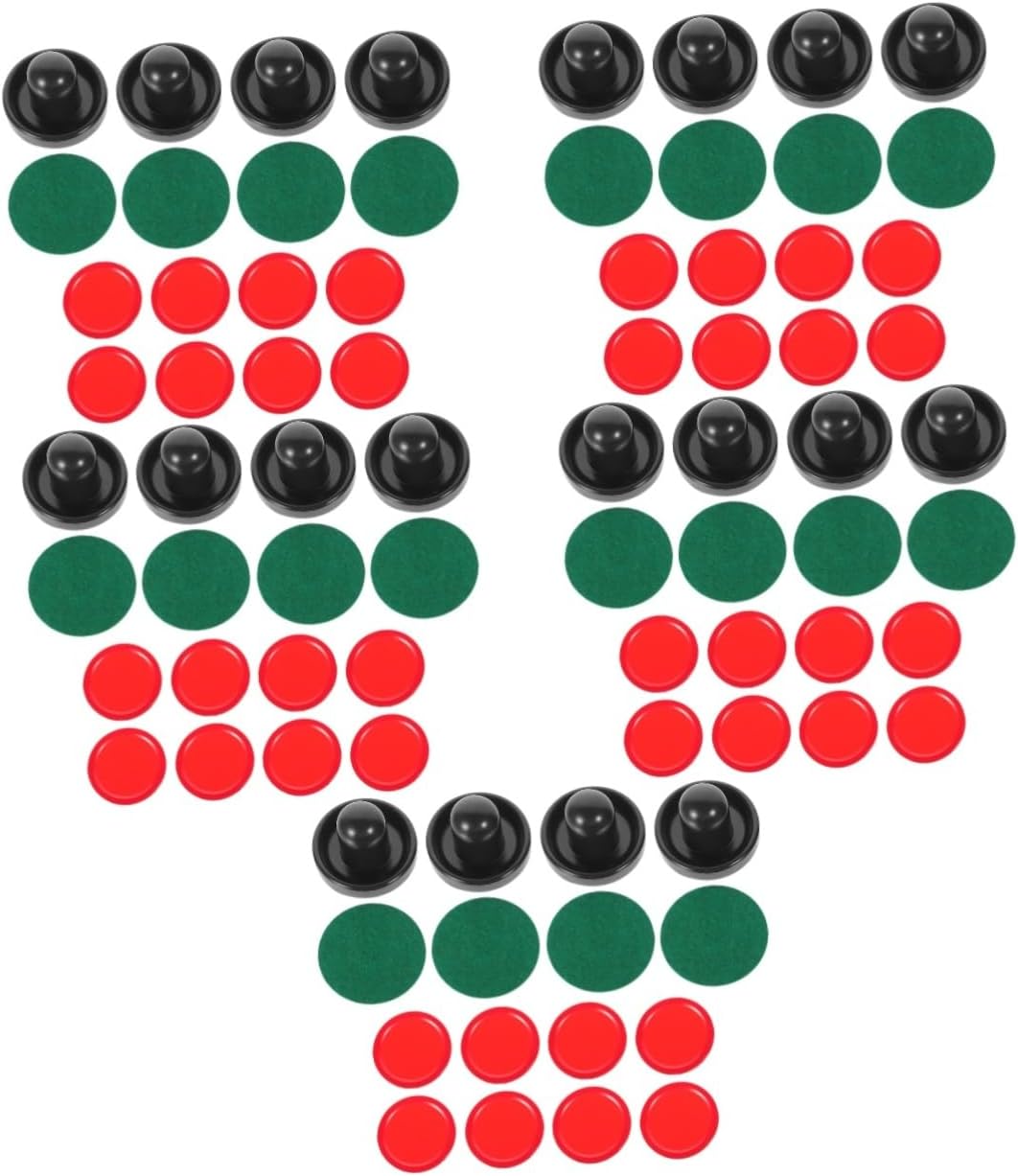 Air Hockey Accessories Hockey Pucks Table Pusher Pucks Hockey Game Accessories Tabletop Hockey Pushers