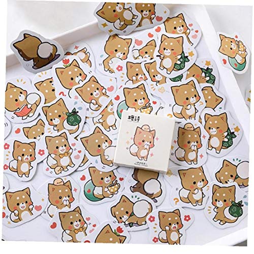 Froiny Cute Kawaii Dog Shiba Inu Decorativo Washi