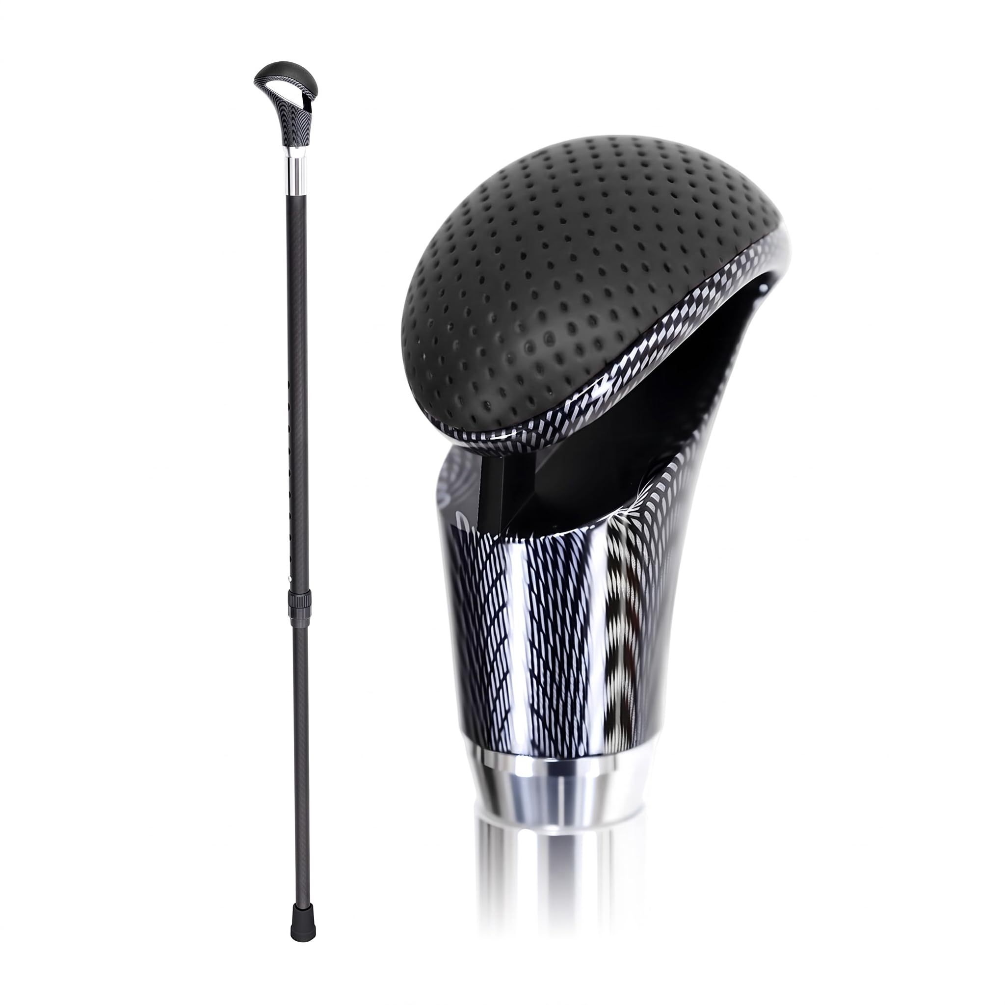 Carbon Fiber Walking Cane for Men &amp; Seniors