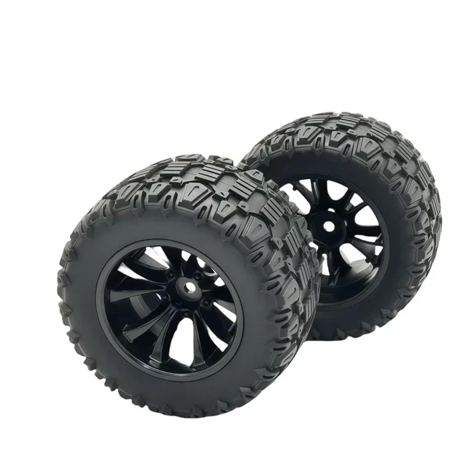 para SCY 16101 16102 16103 para MJX para Hyper Go 14210 16210 1/14 1/16 4 Uds 88mm 12mm Neumáticos Goma Hexagonales Ruedas RC Monster Truck Actualización RC Coche NeumáTico Piezas