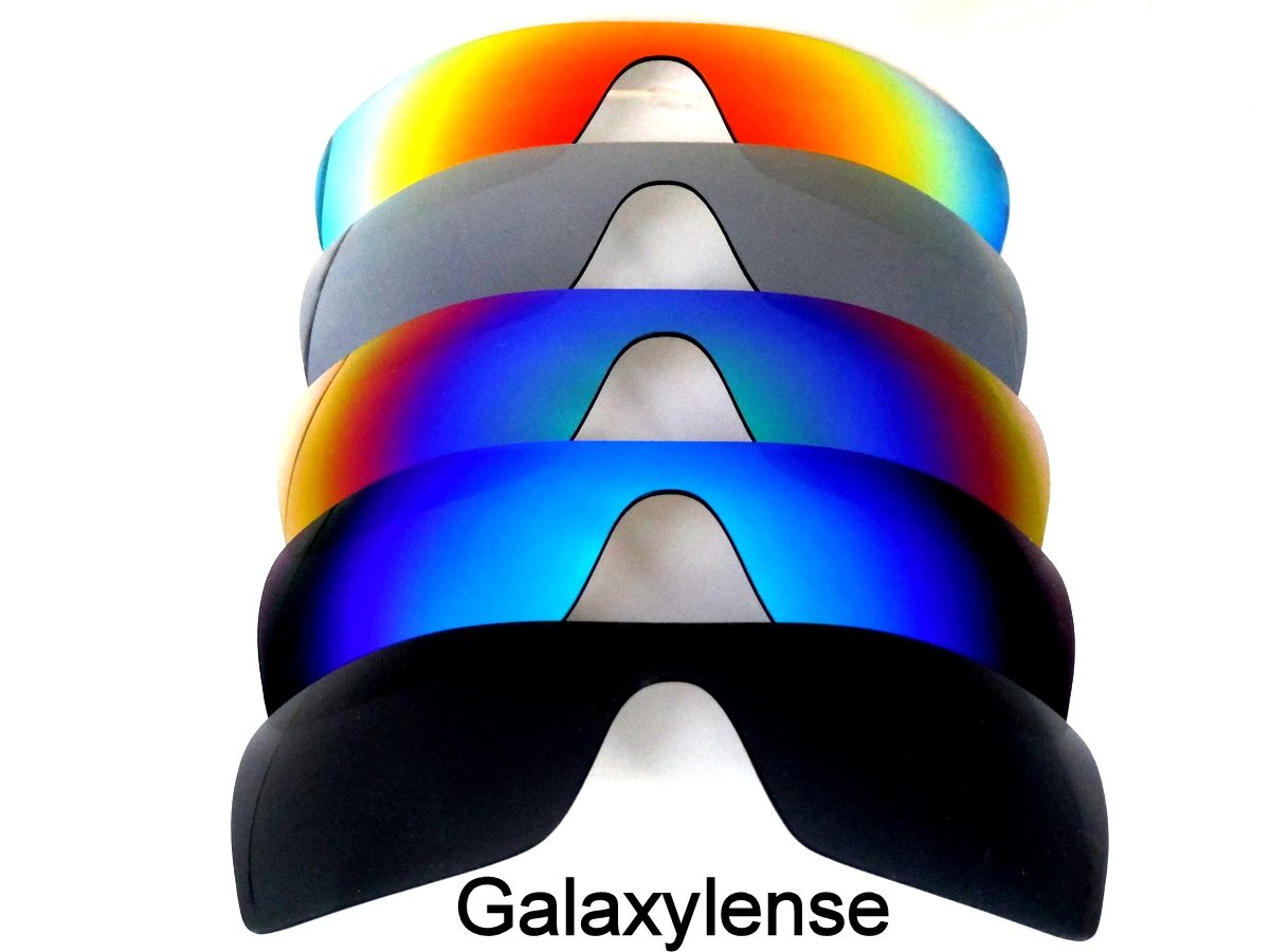 Galaxy Replacement Lenses for Oakley Batwolf Black&Gray&Blue&Green&Red Color Polarized 5 Pairs
