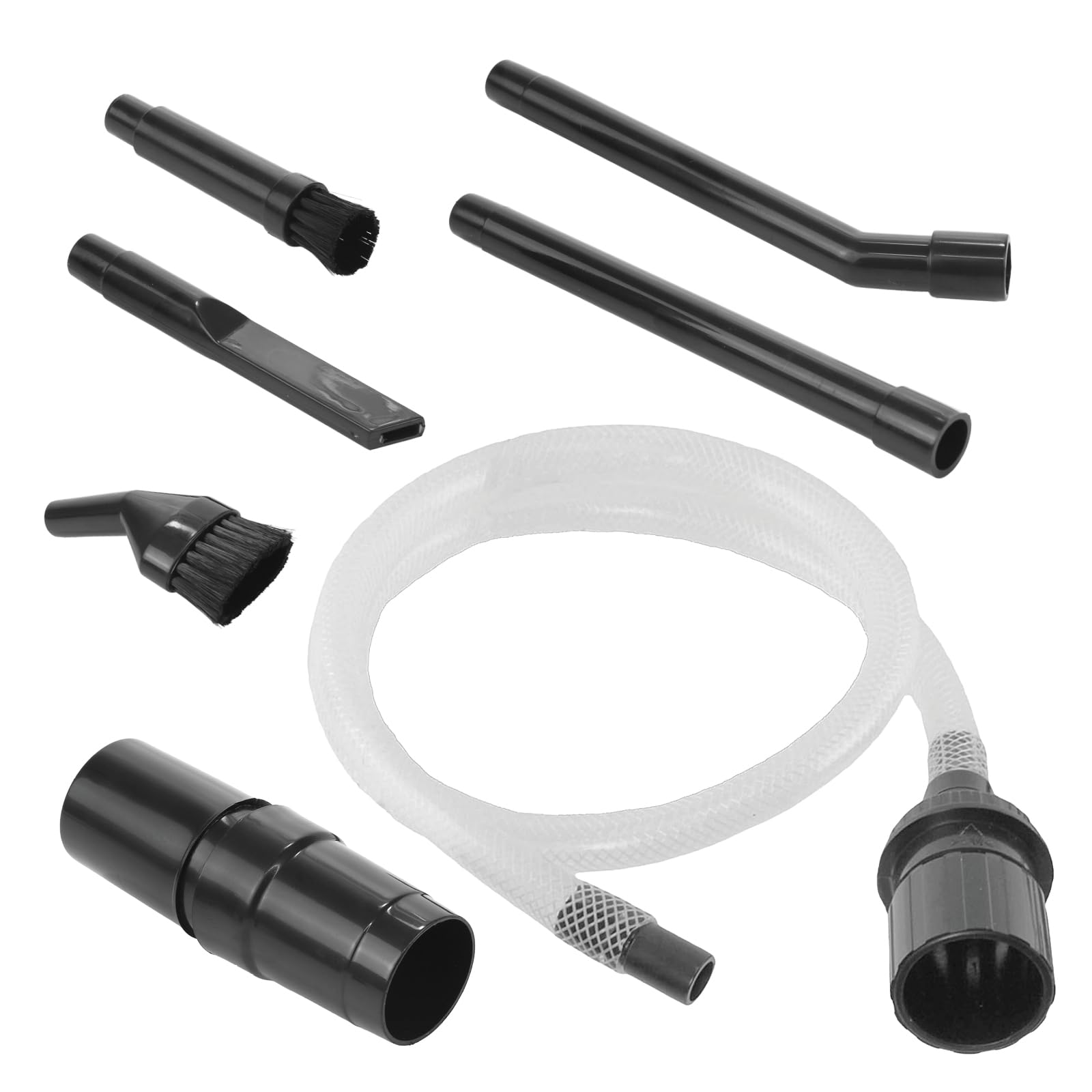 SPARES2GO Mini Valet Tool Kit Car Detailing for Titan TTB774VAC TTB671VAC 16L TTB775VAC 20L TTB776VAC 30L TTB777VAC 40L Vacuum Cleaner (35mm)
