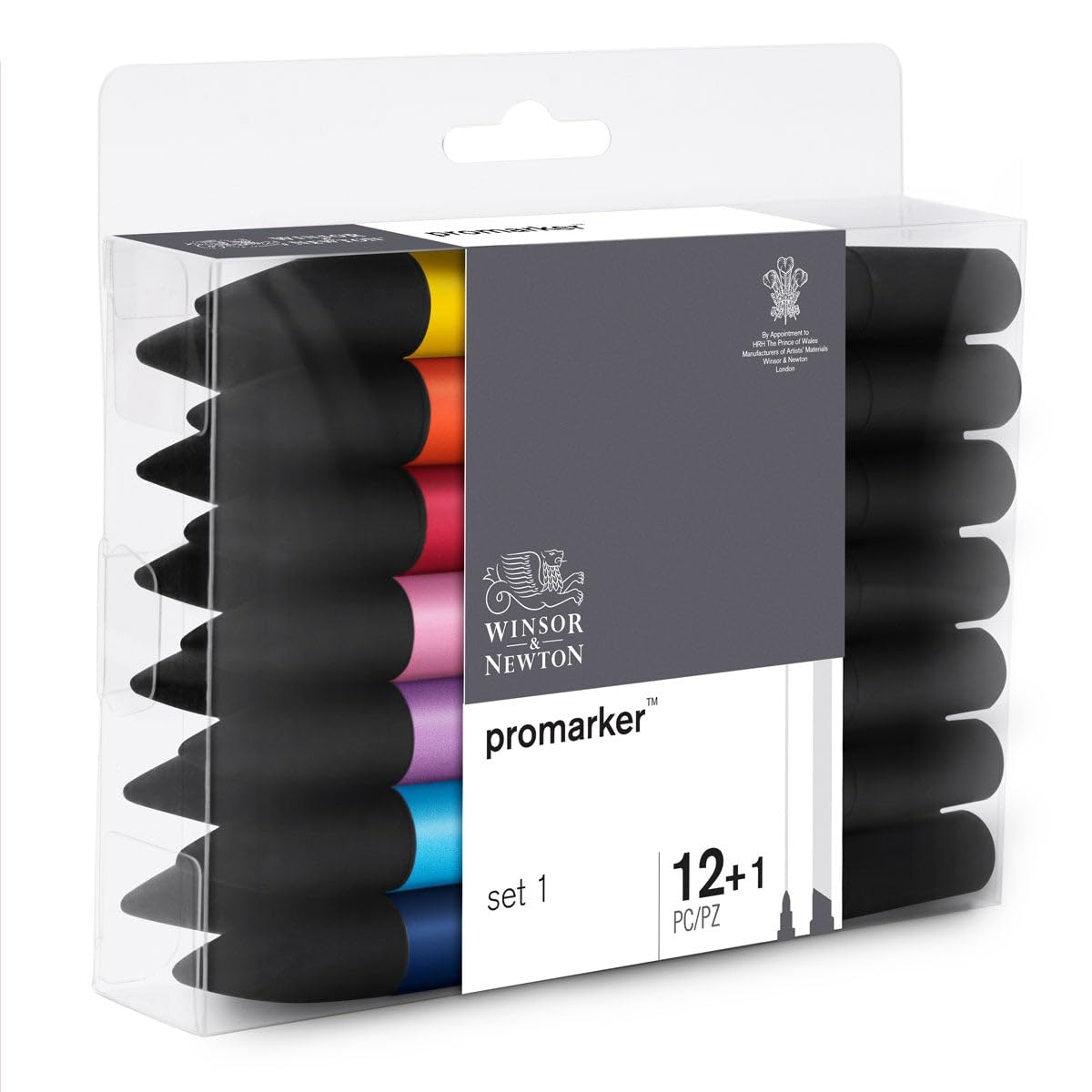 Winsor & Newton ProMarker - 12+1 Pennarelli Set 1