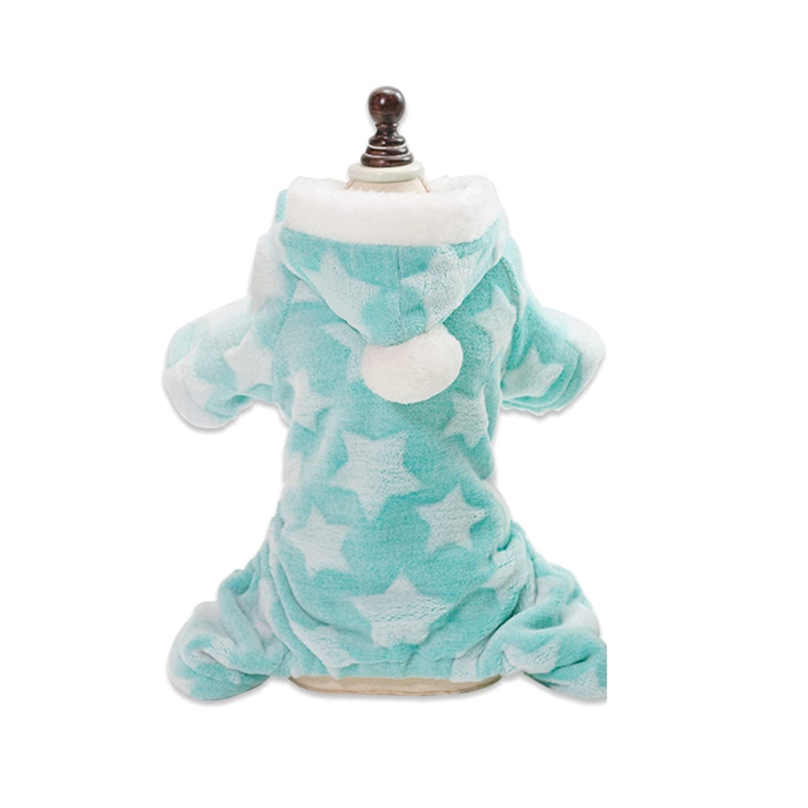 Pyjama pour chien vert taille XXL en polaire douce pour Shih Tzu