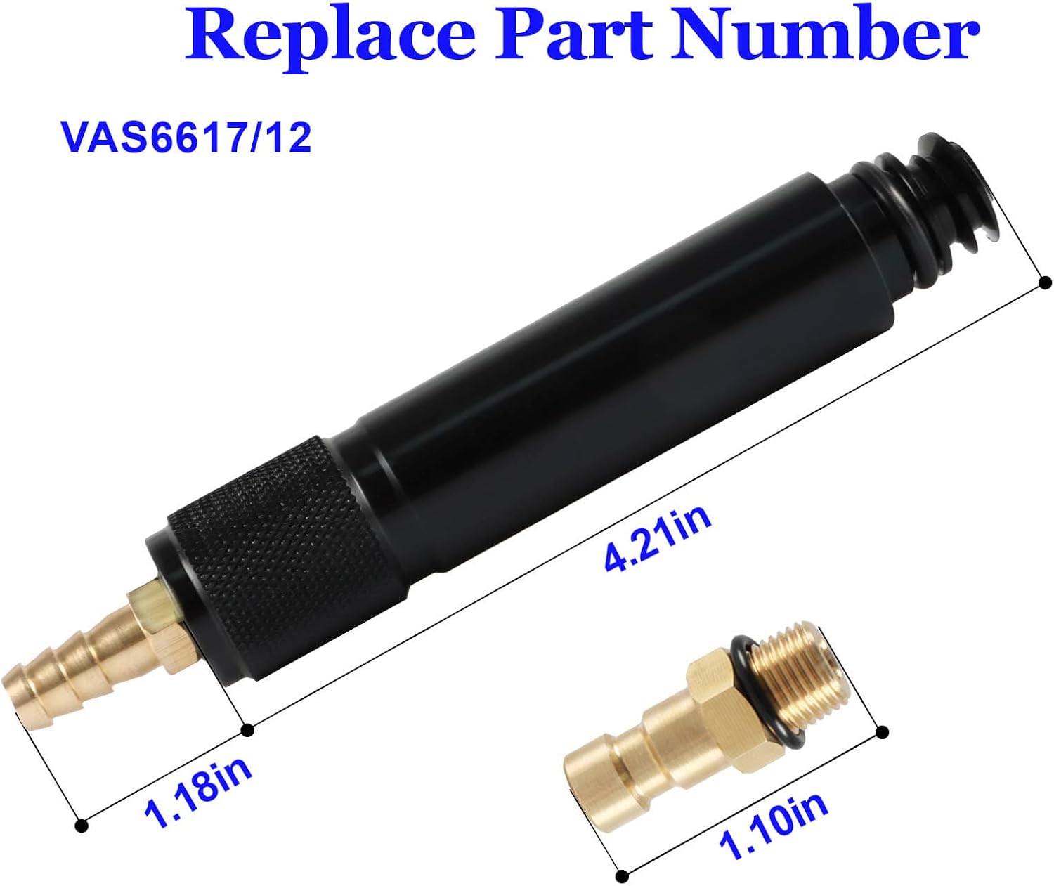 Unifizz VAS 6617/12 Transmission Oil Filling Adapter Kit, Filler Adapters MTF Gearbox Oil Refill Connector Tool Set Compatible with Audi VW A6 DSG 7speed Transmission DL382