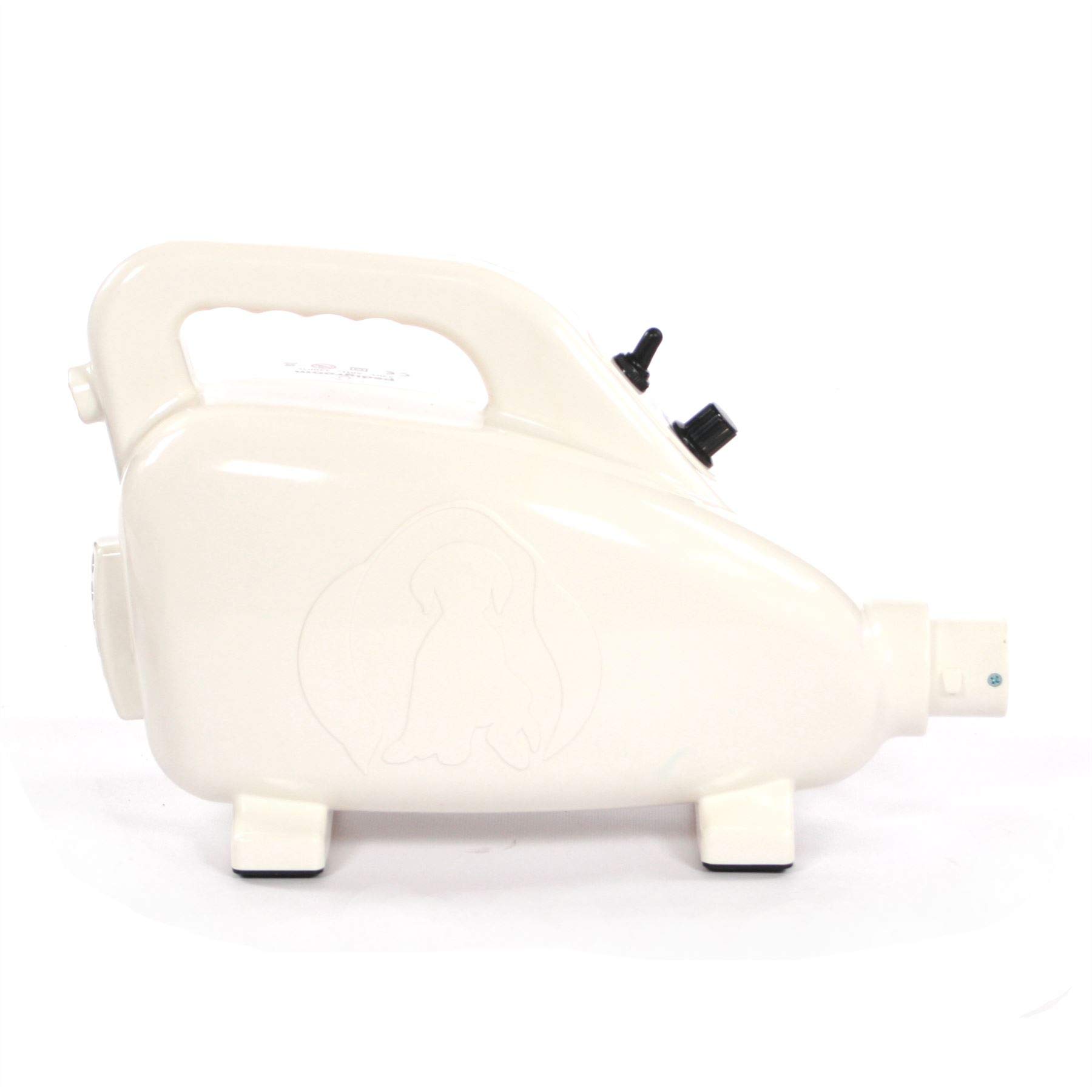 Chien Blaster Animal de Compagnie Sécheuse Coupe de Poils Cheveux Sèche-Cheveux Chauffage Lavage Sec - Blanc