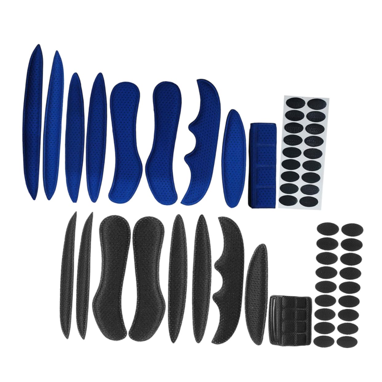 POPETPOP 2Sets Breathable Sweat Absorbing Cushions for Comfort Cycling and Lightweight Design for Easy Maintenance and Impact Protection