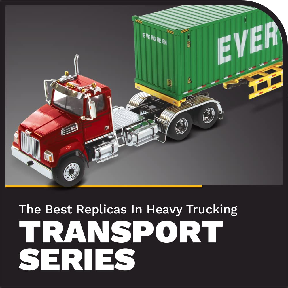 Diecast Masters Western Star 4700 SB Tandem Truck and 40' Dry Goods Container Trailer