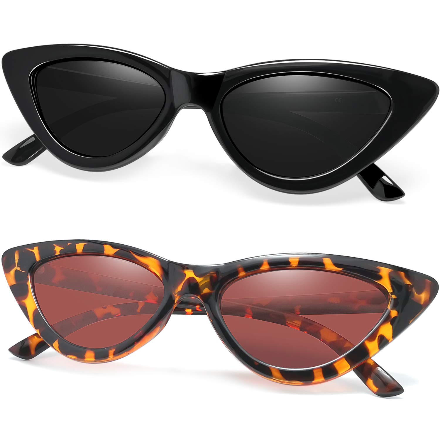 JoopinTrendy Heart Shaped Sunglasses Vintage Retro Sun Glasses for Women