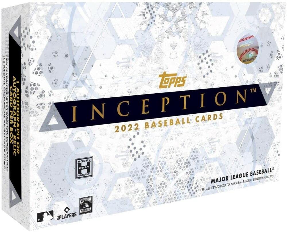 Amazon.co.jp: MLB 2022 Topps Inception Baseball Hobby Box