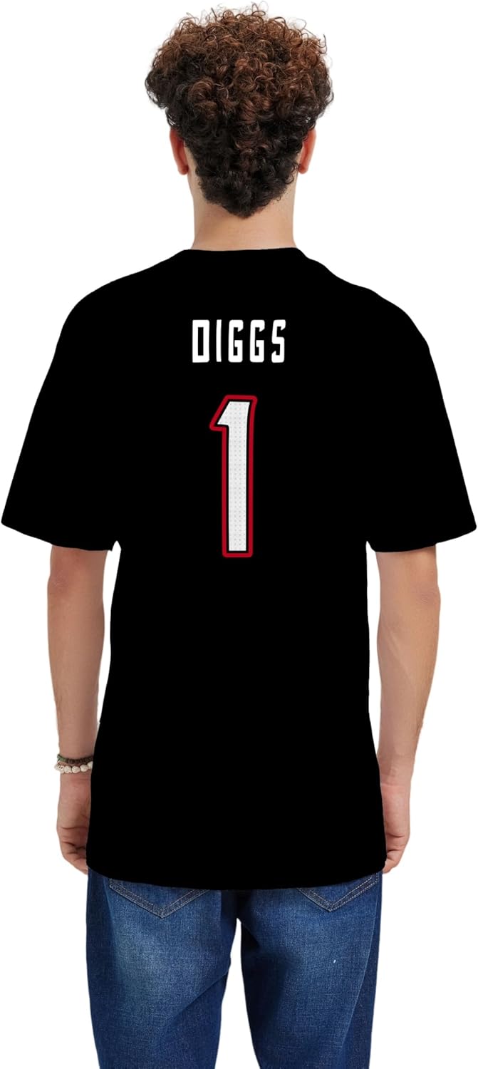 Custom Football T-Shirt No Brand/Logos 100% Cotton for Mens/Womens/Kid - Image 5