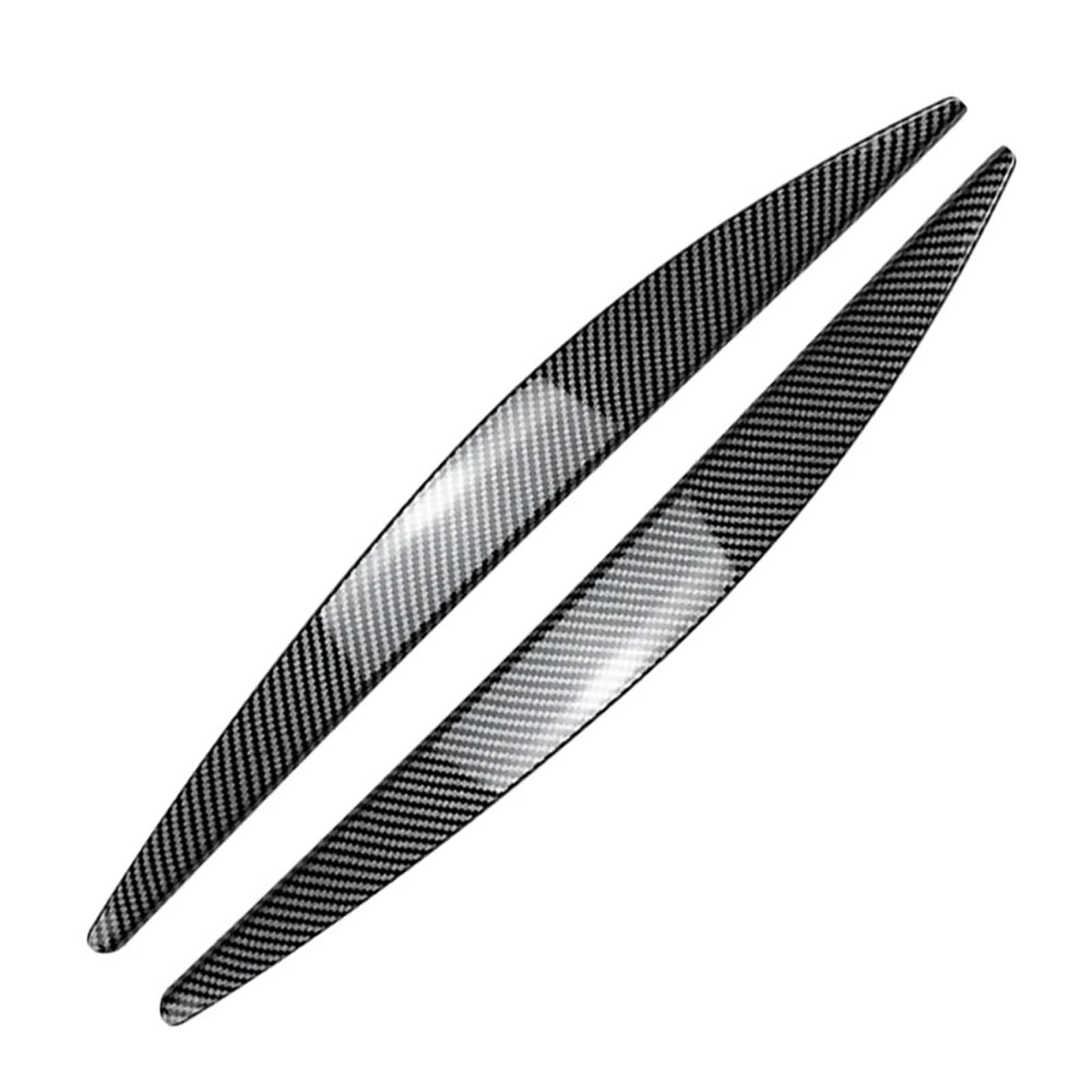 reflektor samochodowy brwi Osłona reflektora samochodowego, powieki, brwi, do Skody, do Octavii MK3 2015 2016 2017(Carbon Fiber Black)