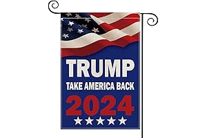 AVOIN Colorlife Trump 2024 American Flag: Take America Back!