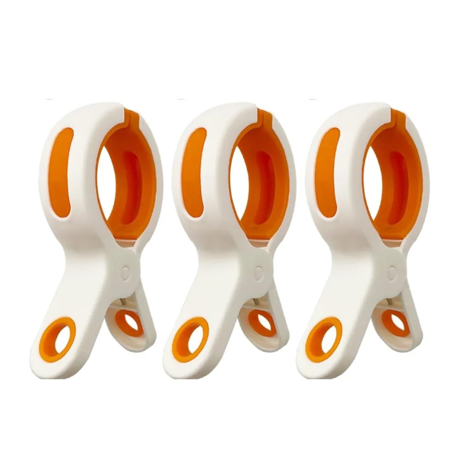 Beach Towel Clips Beach Towel Clips Reusable Large Windproof Clothes Pegs Plastic Strong Clothespins Laundry Tong For Blankets Coats(3 Pack White)
